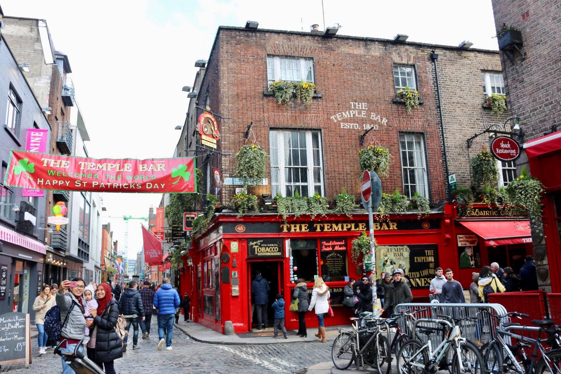 being irish in dublin