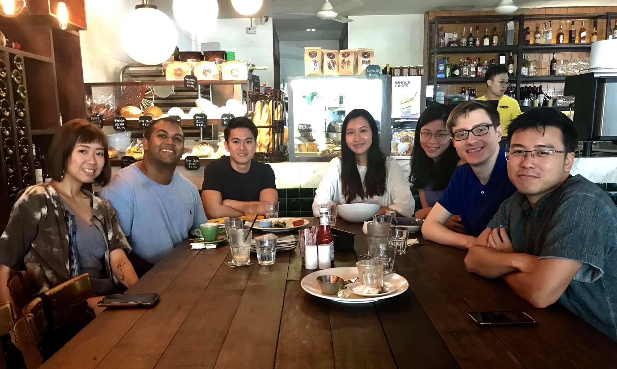 brunch-chat in singapore: session one